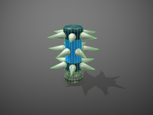 Obstacle for Game hyper casual Low-poly Modelo 3D
