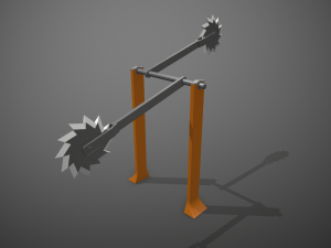 Obstacle for Game hyper casual Low-poly Modelo 3D