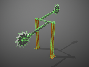 Obstacle for Game hyper casual Low-poly Modelo 3D