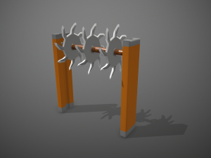 Obstacle for Game hyper casual Low-poly Modelo 3D
