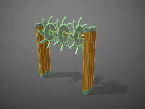Obstacle for Game hyper casual Low-poly Modelo 3D