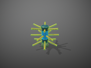 Obstacle for Game hyper casual Low-poly Modelo 3D