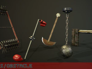 Pi&egrave;ges pour le jeu -1- Pr&ecirc;t pour le jeu Modèle 3D