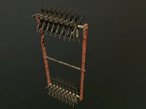 Traps for game -1- Game ready 3D Model