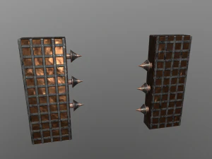 Traps for game -2- Game ready 3D Model