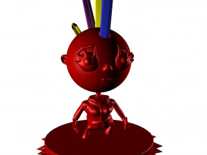 stand for pencils and pens 3D प्रिंट मॉडल