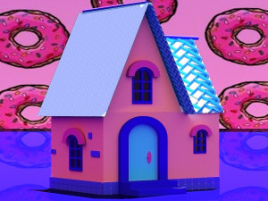 house 3D मॉडल