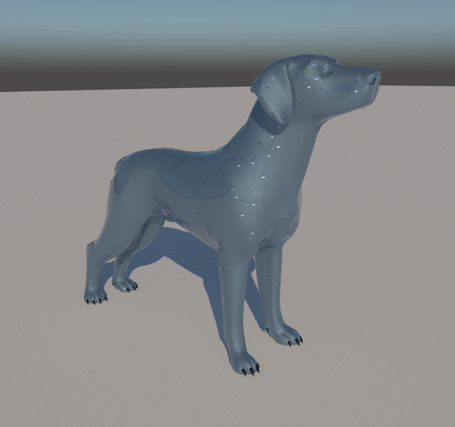 dog 3D Model .c4d .max .obj .3ds .fbx .stl .blend 