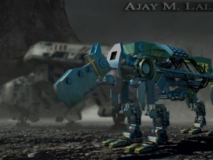 mechanical dog 3D Модель