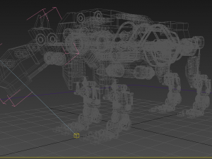 mechanical dog 3D Модель