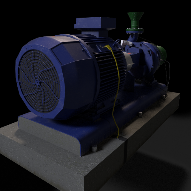 pump 3Dモデル .c4d .max .obj .3ds .fbx .stl .blend 