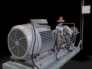 ポンプ 3Dモデル