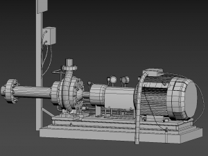 pump Modèle 3D