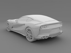 ferrari 812 superfast Model 3D