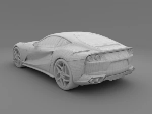 ferrari 812 superfast 3D Model