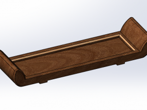 tea table china 3D Model