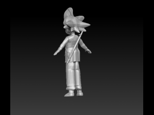 goku Modelo de Impressão 3D