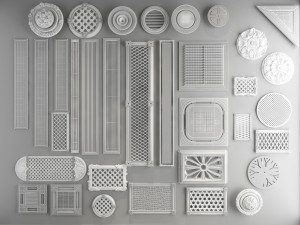 switch socket panel 3D Model