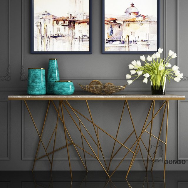 decor 01 3D Model .c4d .max .obj .3ds .fbx .stl .blend 