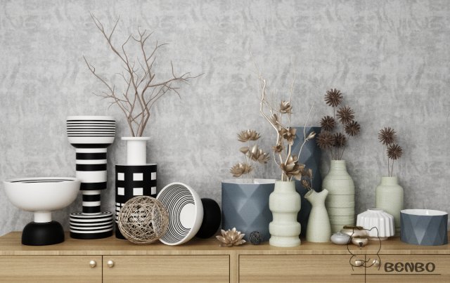 decor 07 Modelo 3D .c4d .max .obj .3ds .fbx .stl .blend 