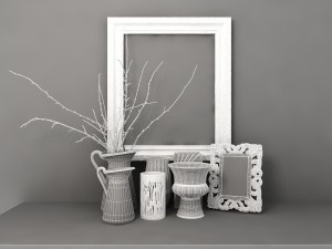 interior decoration 10 3Dモデル