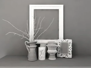interior decoration 10 3D Model