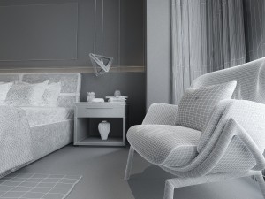 bedroom Modelo 3D