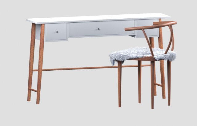 interior furniture 02 Model 3D .c4d .max .obj .3ds .fbx .stl .blend