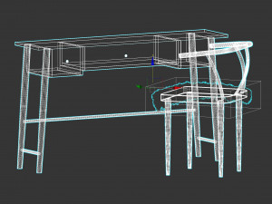 interior furniture 02 Model 3D