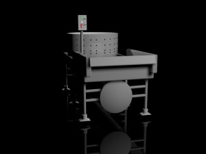 chickens plucker 3Dモデル