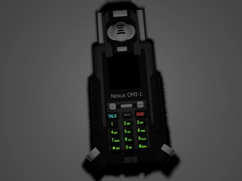 neos cell phone from the movie matrix 3D Model .c4d .max .obj .3ds .fbx .stl .blend