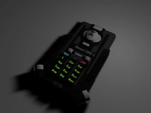 neos cell phone from the movie matrix 3D Model