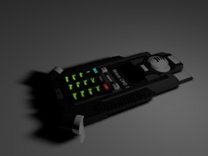 neos cell phone from the movie matrix 3D Model