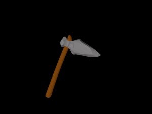 survival game tools Model 3D