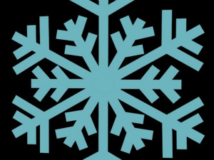 snowflakes 3Dモデル
