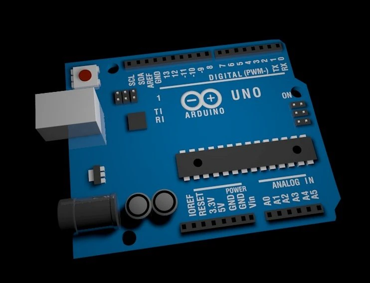 arduino uno r3 3D Print Model .c4d .max .obj .3ds .fbx .stl .blend 