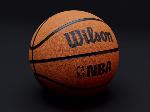3D BasketBall 3D Model