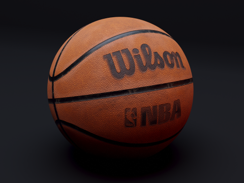 3D BasketBall Model 3D