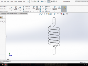 tension spring 3D मॉडल