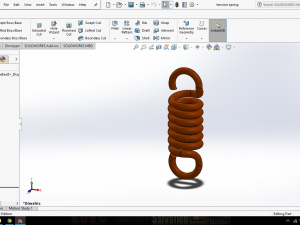 tension spring 3D मॉडल
