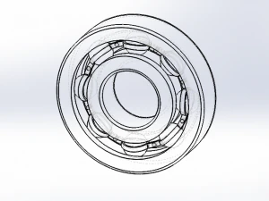 Kugellager 3D Modell