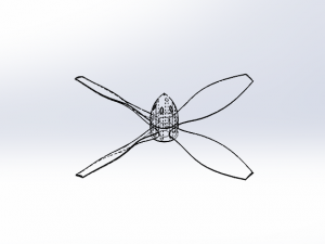 rc plane propeller - big size 3D मॉडल