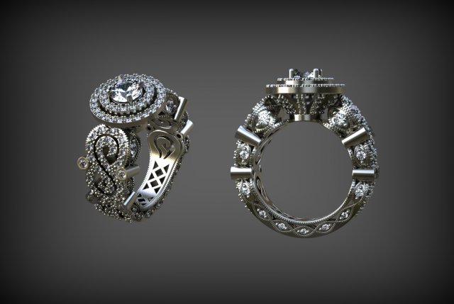 ring original Model Cetak 3D .c4d .max .obj .3ds .fbx .stl .blend