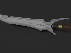 beriorn sword 3D-Modell