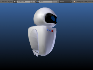 e-va walle 3D मॉडल