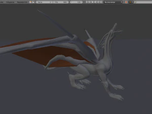 dragon black 3D Model