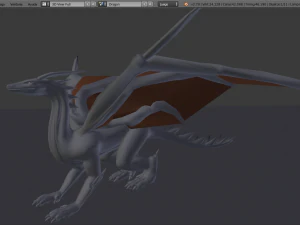 dragon black 3D Model