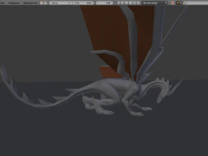 dragon black 3D Model
