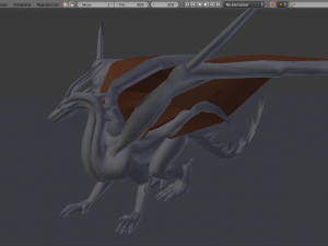 dragon black 3Dモデル