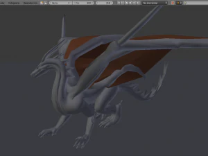 dragon black 3D Model